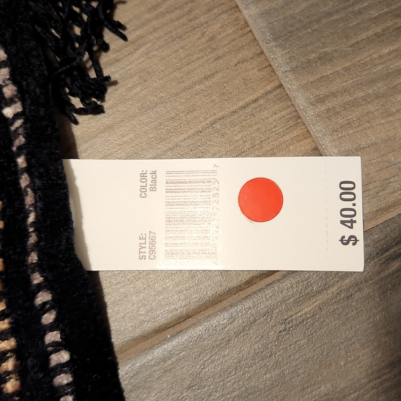 Jones New York Rayon Fringe Scarf - Picture 3 of 3